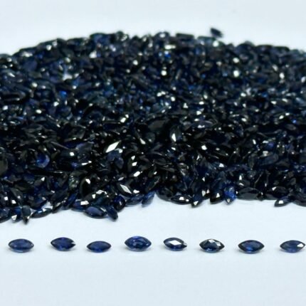 4x2 mm Blue Sapphire Marquise Shape