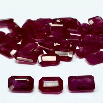 5x3 mm Ruby Octagon Shape